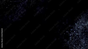 Dust particles. Motion performed by small particles. Background of natural floating dust particles backlit. Stock Video