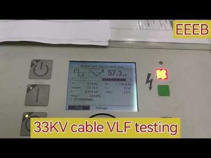 33KV cable High Voltage VLF testing