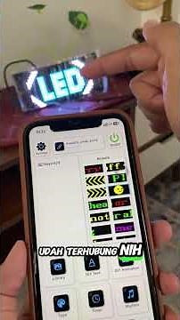 LED Matrix Panel Flexible Display Car Sign Animation RGB Bluetooth App Control