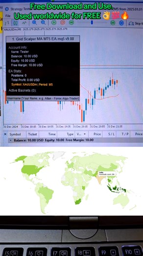 Forex AlgoTrader on Instagram: "How to download free Grid Scalper MA MT5 EA BOT #gridscalpermamt5ea #forex #forexalgotrader #bot #bottrading"
