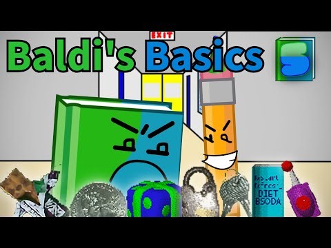BFDI Characters Play Baldi's Basics [Part 5]