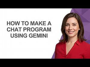 How to Make a Chat Program Using Gemini - AshleyHowTo