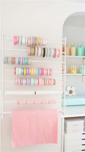 Nothing like a craft room refresh 🎨🫧 🧺 @homesweetpink #makeitwithmichaels #michaelsstores #diy #craft | Michaels Stores