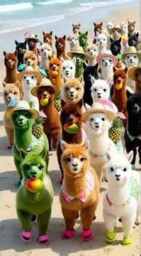 Alpacas Living Their Best Life: Gym, Spa, and Rock n' Roll! #cute #pets