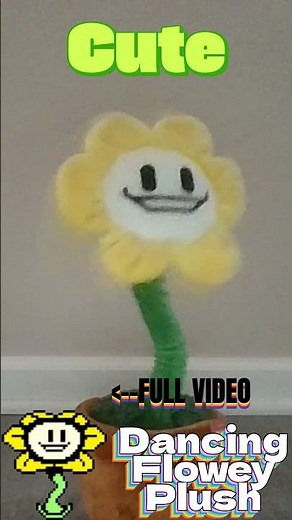 Cute Dancing Flowey Plush from Fangamer!!! #cute #flowey #UNDERTALE #omegaflowey #photoshopflowey