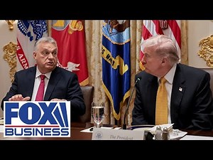 Trump, Hungarian PM talk Ukraine war, Russian oil at White House