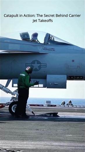 Catapult in Action The Secret Behind Carrier Jet Takeoffs