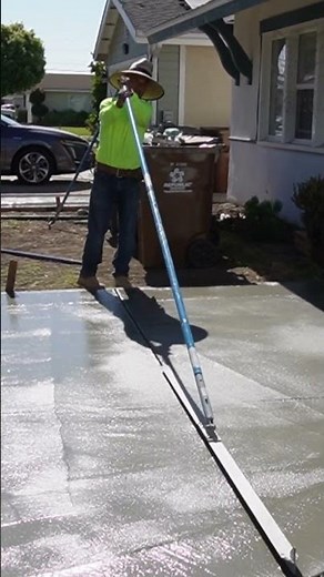 Concrete Slab Perfection - Complete Finishing Process!