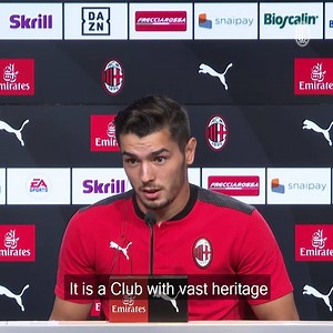 🗣️ The highlights from Brahim Díaz’s official presentation: check it out and watch more on the Official App: acmi.land/ACMilan-App 📲 #ReadyToUnleash #SempreMilan | AC Milan