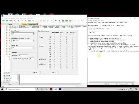 Convert Rinex Comnav