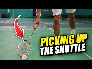 3 Ways To Pick Up A Badminton Shuttle
