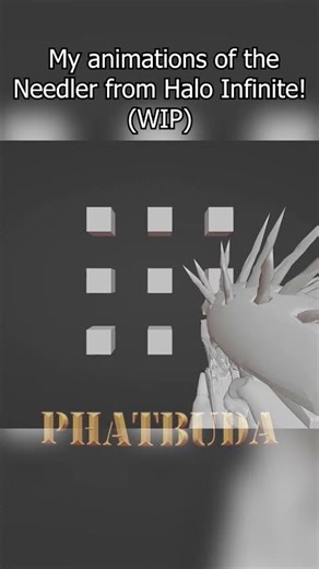 Needler Anim Showcase! 💥 Halo Animation #halo #haloart #3danimation