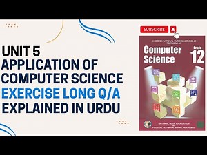NBF Class 12 Computer Science | Unit 5 | Long Question Answers | FBISE AJK New Book 2025 |Cs circuit