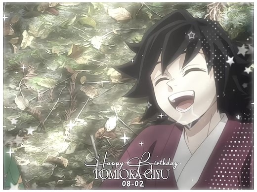 Happy Birthday Giyu-san 🎉🎂||id:kat.wnee code: wmitox_||#tomiokagiyuu#kny#xh