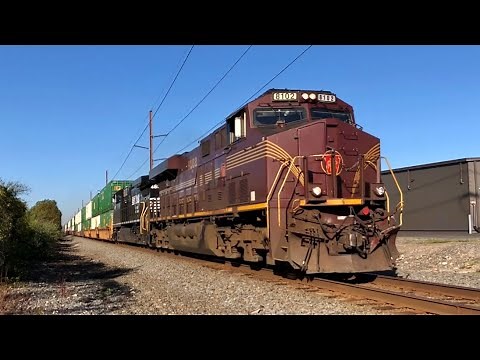 Norfolk Southern 8102 Pennsylvania Railroad Heritage Unit On The Morrisville Line