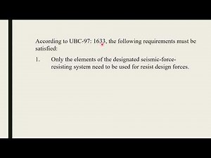 Lecture 5 EQUIVALENT STATIC LOAD METHOD | Part 3