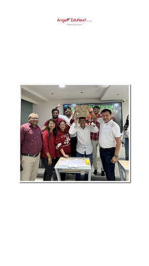 🎄 Christmas at Angel EduNext = Team, Togetherness & Cheer! 🎅✨ This Christmas, our office was filled with laughter, surprises, and festive vibes as our team came together to celebrate the season of joy. ❤️🎁 From Secret Santa gift exchanges 🎅🎁 to fun games, happy moments, and festive snacks 🍪🎉 it was all about bonding, smiles, and creating memories beyond work. Because at Angel EduNext, we don’t just build global dreams for students, we also celebrate the amazing people who make it all happ