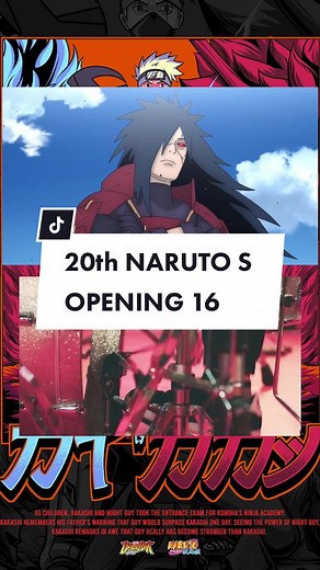 Celebrate the 20th Naruto Anniversary with the Epic Naruto Shippuden Opening 16