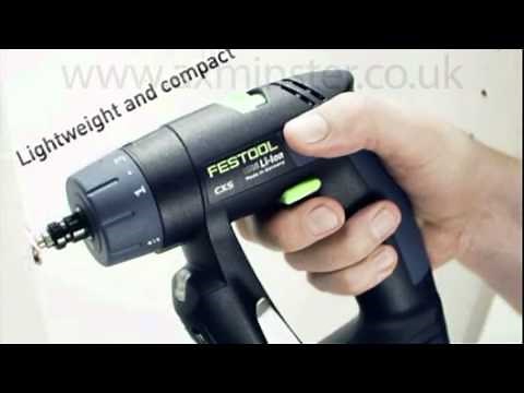 Festool CXS Li 1.3 Plus Cordless Drill Driver 10.8V (1.3Ah)