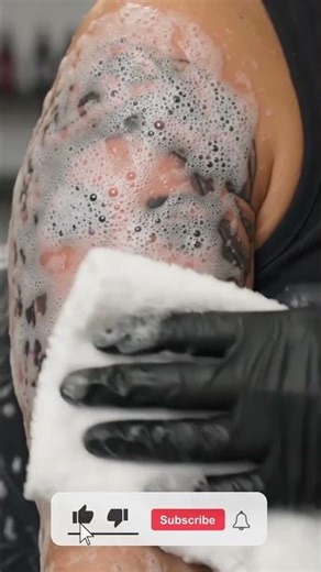 Realistic Medusa Tattoo Reveal 🐍 Final Wipe Shows Why This Shading Is Unreal
