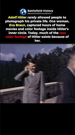 Why Most Color Footage of Hitler Exists
