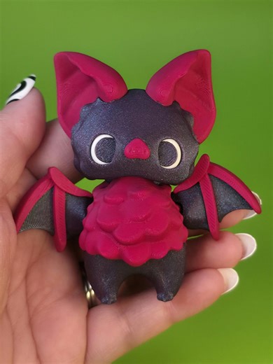 Bat Pixie - 3D Printed Customizable and Articulated Flexi Fidget Figurine - Etsy