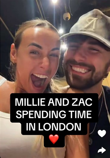 Millie and Zac's London Adventure on Love Island All-Stars