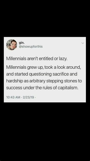 millennials changed the conversation 💭 | Subscribe for more #motivation 😊👍