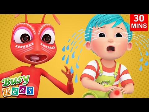 The Boo Boo Song | Baby got Boo Boo | Boo Boo Song for Kids | Busy Bees Nursery Rhymes & Kids Song