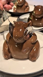 7.1M views · 28K reactions | These Capybara puddings might be the cutest thing ever 殺 With @______t_cafe88 | Foodporn | Facebook