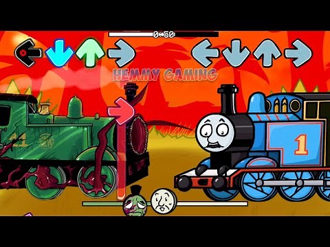 FNF Oliver Exe Choo Choo Charles vs Thomas Sings Chasing | The Railway Funkin'