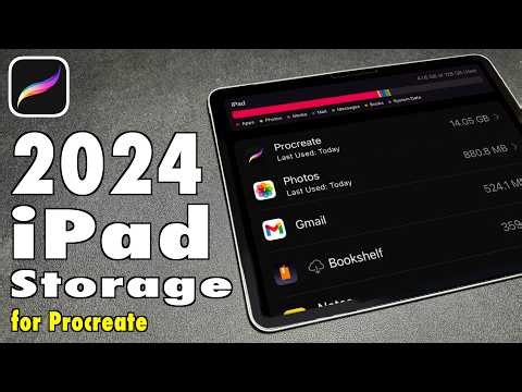 Storage for Procreate in 2024 | How Much Storage Do You Need?