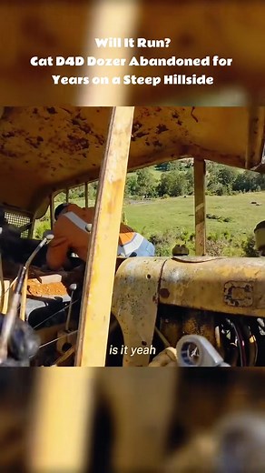 Rescuing a cat D4D dozer abandoned for years!#recovery . #... #engine #old | Willitrun