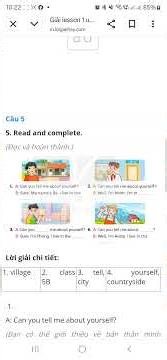 Tiếng Anh 5 Unit 1 Lesson 1 Bài 4 Trang 11