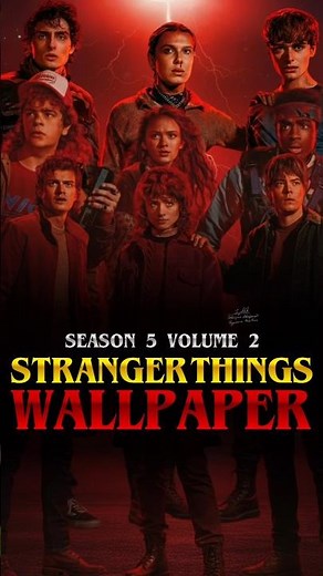 Stranger Things Season 5 Volume 2 Clean Poster | UHD Wallpaper | Coimbatore Vimarsagar l