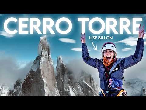 Lise Billon's incredible journey to Cerro Torre ✨