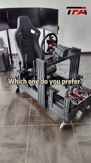 This DIY Aluminum Sim Racing Cockpit Changed My Setup (No More Wobble!) #simracing#diy #simulator