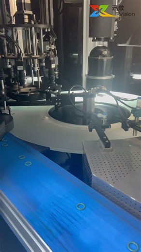 Rubber O ring seal optical sorting equipment #machinevision #automaticqualitycontrol #ccdinspection