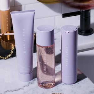 Rihanna's 3-step routine for better, brighter skin 💯 Use them together to brighten skin, reduce the look of pores, and snatch dark spots. | FENTY SKIN