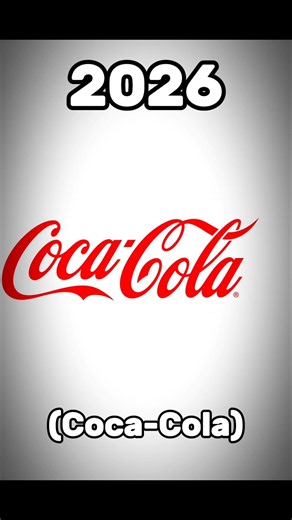 The Evolution Of Coca-Cola's Logo🥤#cocacola #evolution #shorts #transformation