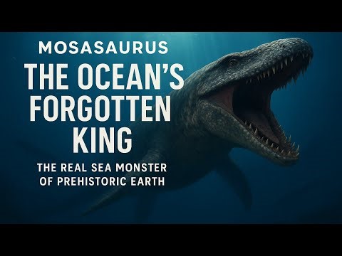 “Mosasaurus: The Ocean’s Forgotten King | The Real Sea Monster of Prehistoric Earth”