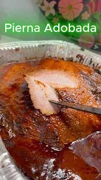 PIERNA ADOBADA NAVIDEÑA 🎄#shorts #shortvideo