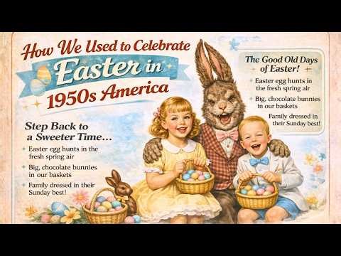 How We Used To Celebrate Easter in 1950's America