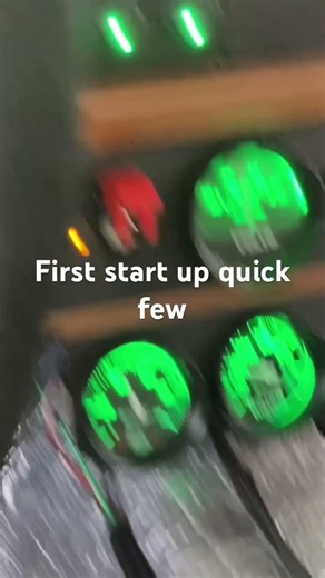 Proj. Grumpy first start up still, quick view!