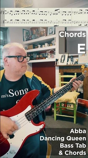 Abba Dancing Queen Bass Tabs & Chords Part 1