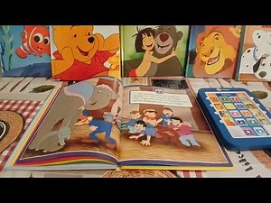 Dumbo book 🐘.Electric reader sound pad#Read aloud for children