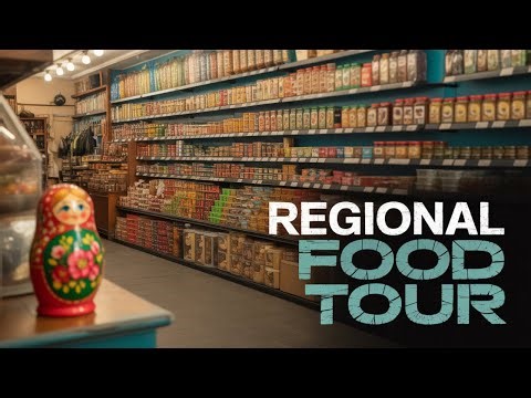 Russian REGIONAL Food Shop Tour: What They Actually Sell