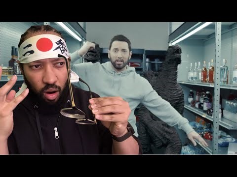 Eminem - Godzilla ft. Juice WRLD (Official Music Video) REACTION