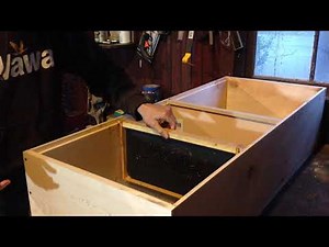 Homebuilt horizontal hive, or long langstroth
