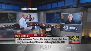 Watch Jim Cramer's full interview with Unity CEO John Riccitiello